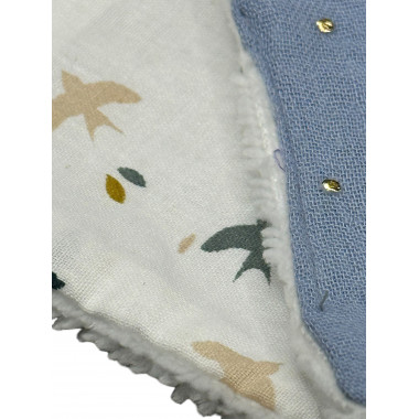 Coton Lavable - lot de 3 assortis - Ecologique - Blue Bird