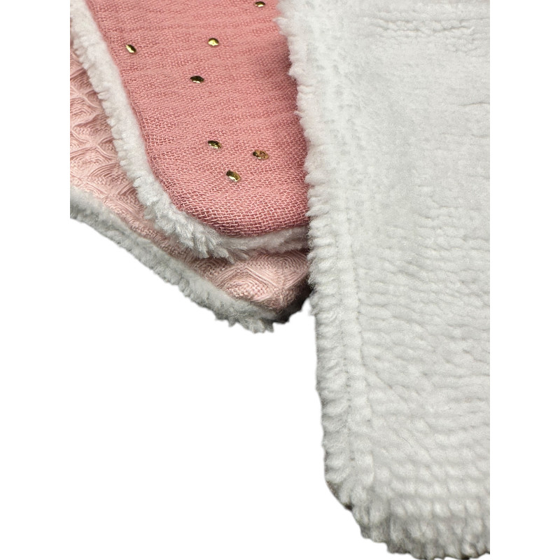 Coton Lavable - lot de 3 assortis - Ecologique - Matin Rose