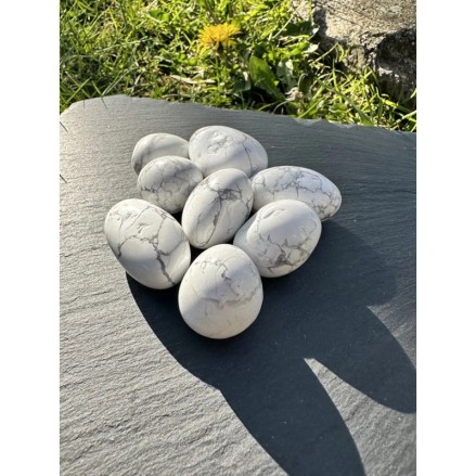 Howlite Blanche - Pierre naturelle de lithothérapie