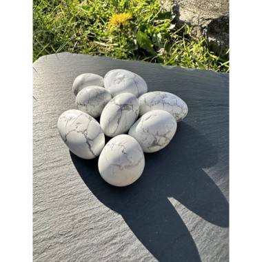 Howlite Blanche - Pierre naturelle de lithothérapie