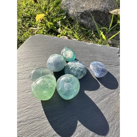 Fluorine Bleue/verte  - Pierre naturelle de lithothérapie