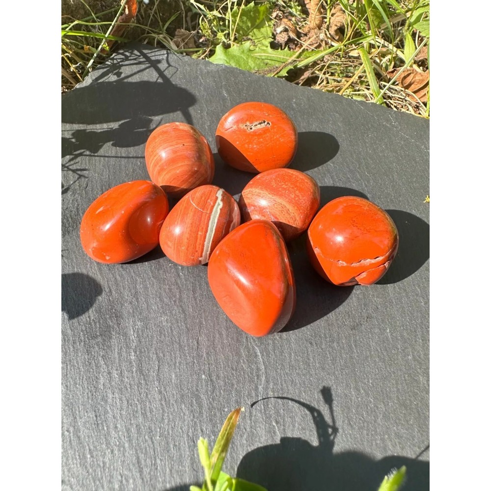 Jaspe rouge - Pierre naturelle de lithothérapie Jaspe rouge - Pierre naturelle de lithothérapie