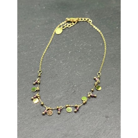 Chevillère avec pierres Naturelles