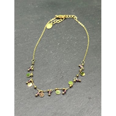 Chevillère avec pierres Naturelles