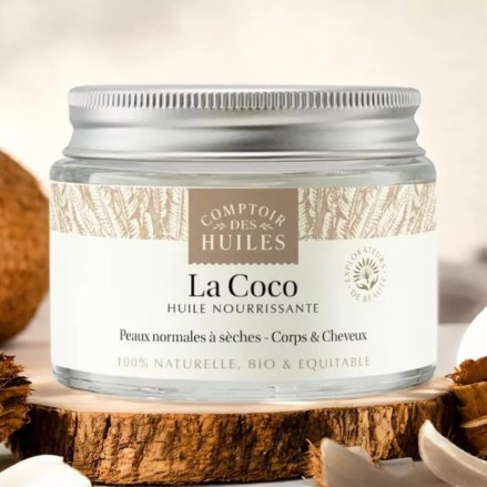 Huile végétale - Soin de la peau et des cheveux