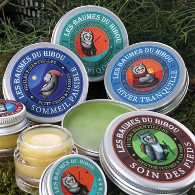 Les baumes du hiboux - Huiles essentielles