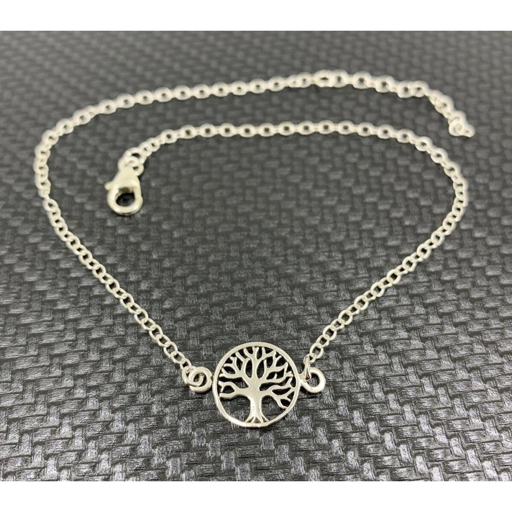 Bracelet argent & Arbre de vie