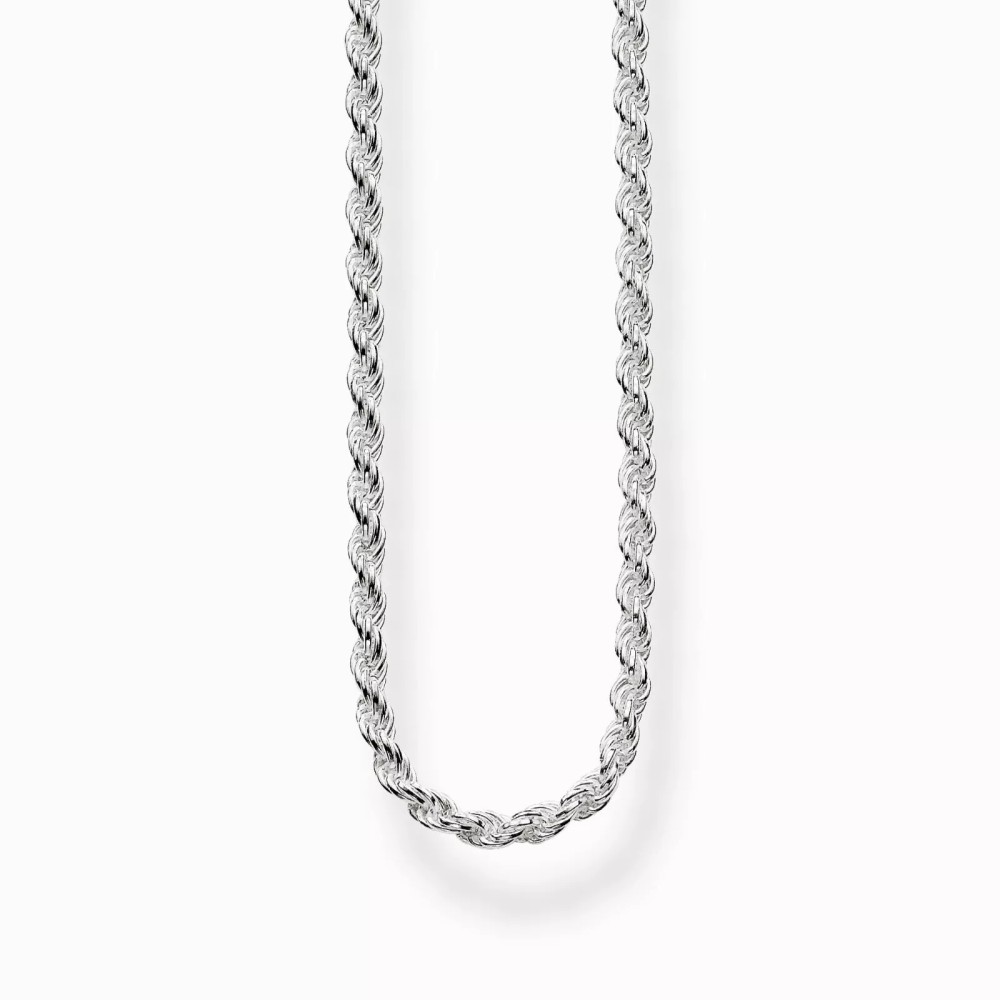 Chaine Argent maille torsadée