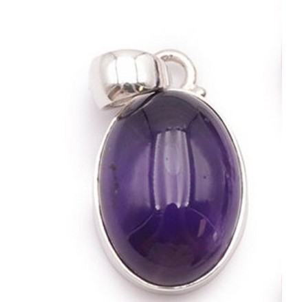 Pendentif Améthyste & Argent