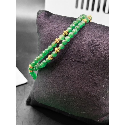 Bracelet Perle aventurine Nina BEI