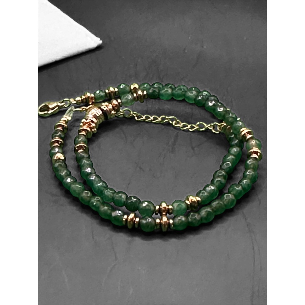 Bracelet Perle aventurine Nina BEI