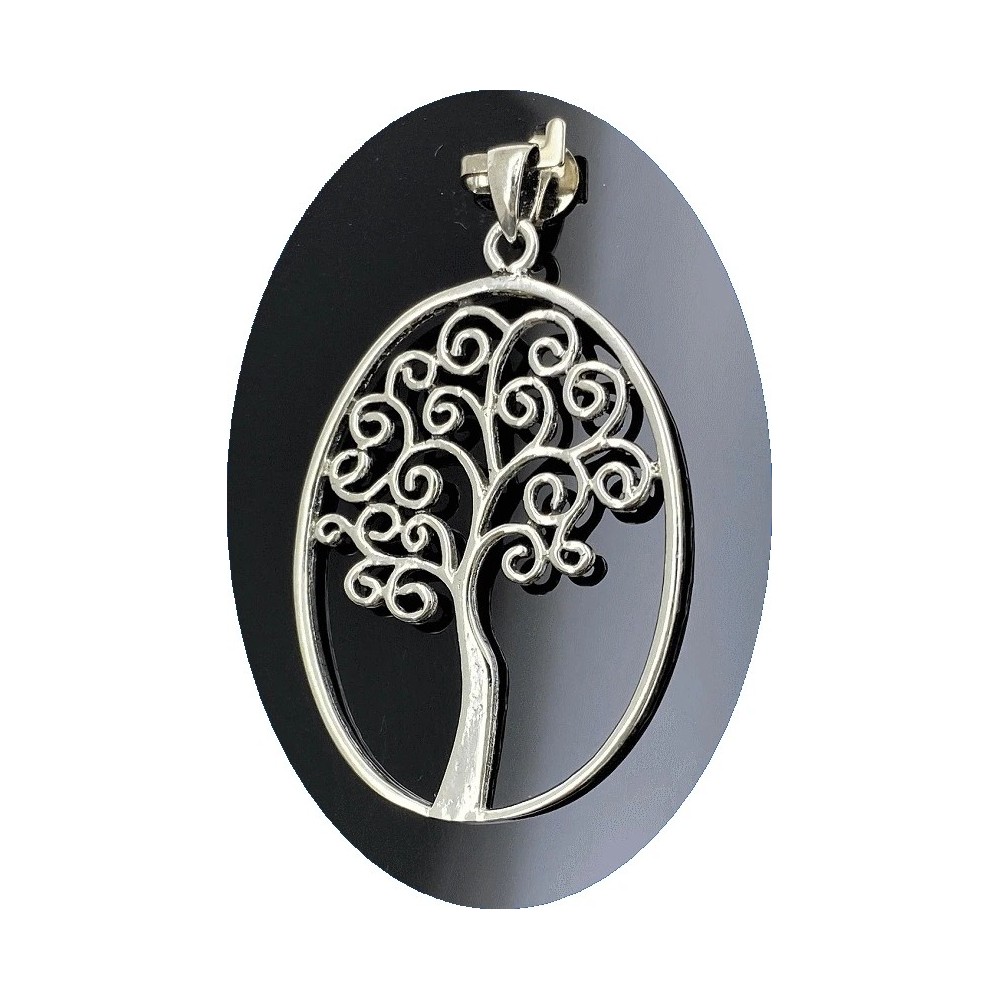 Pendentif Arbre de vie & Argent