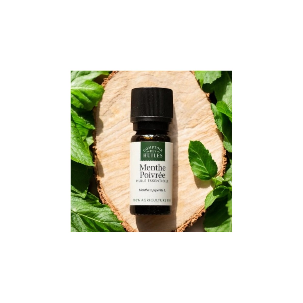 Huile Essentielle de Menthe Poivrée Bio