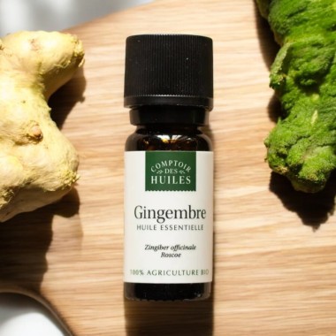 Huile Essentielle de Gingembre BIO