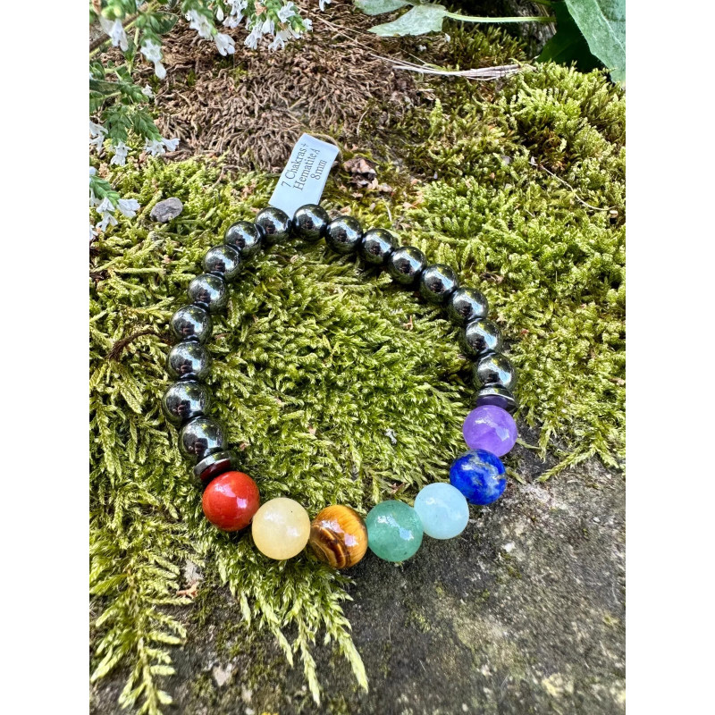 bracelet 7 chakras protection