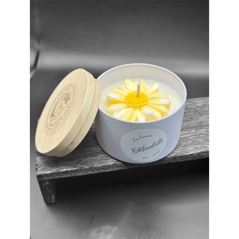 Bougie Parfumée Mirabelle "La Lorraine" 120g