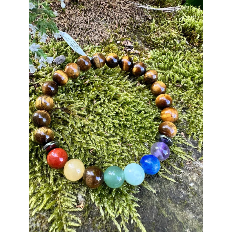 bracelet 7 chakras protection