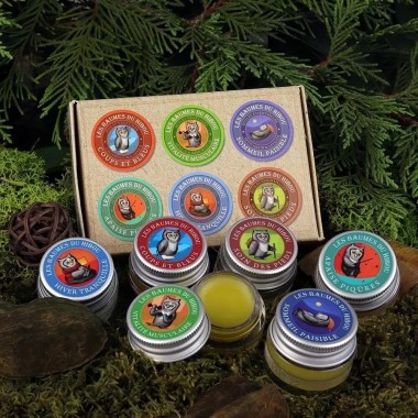 Les baumes du hiboux - Huiles essentielles kit de voyage