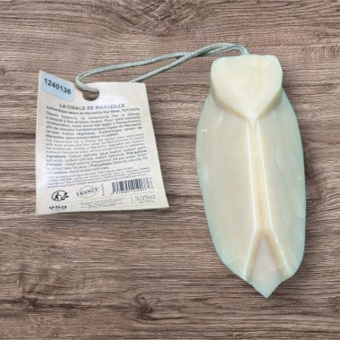 Savon de Marseille "Cigale" sur Corde