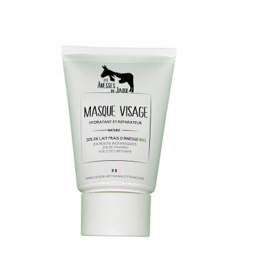 Masque visage 20% de lait d'ânesse frais et bio