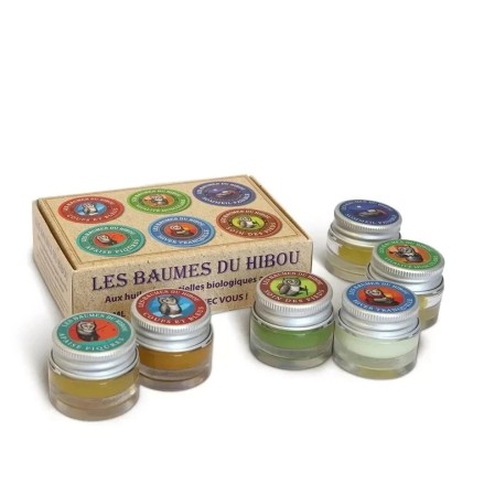 Les baumes du hiboux - Huiles essentielles kit de voyage