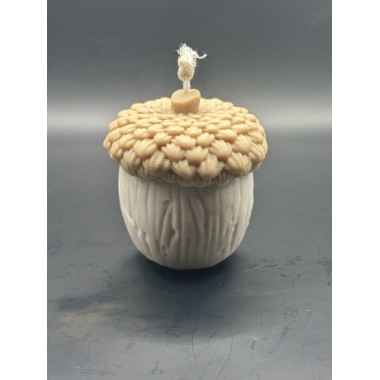 Bougie Gland déco d'Automne Parfumée 105g